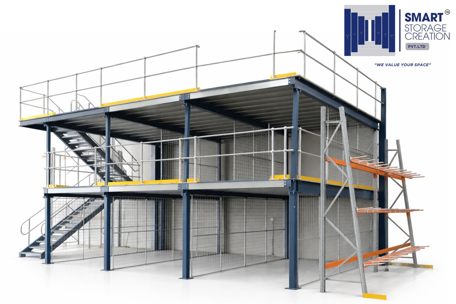 Warehouse Multi-Tier Mezzanine