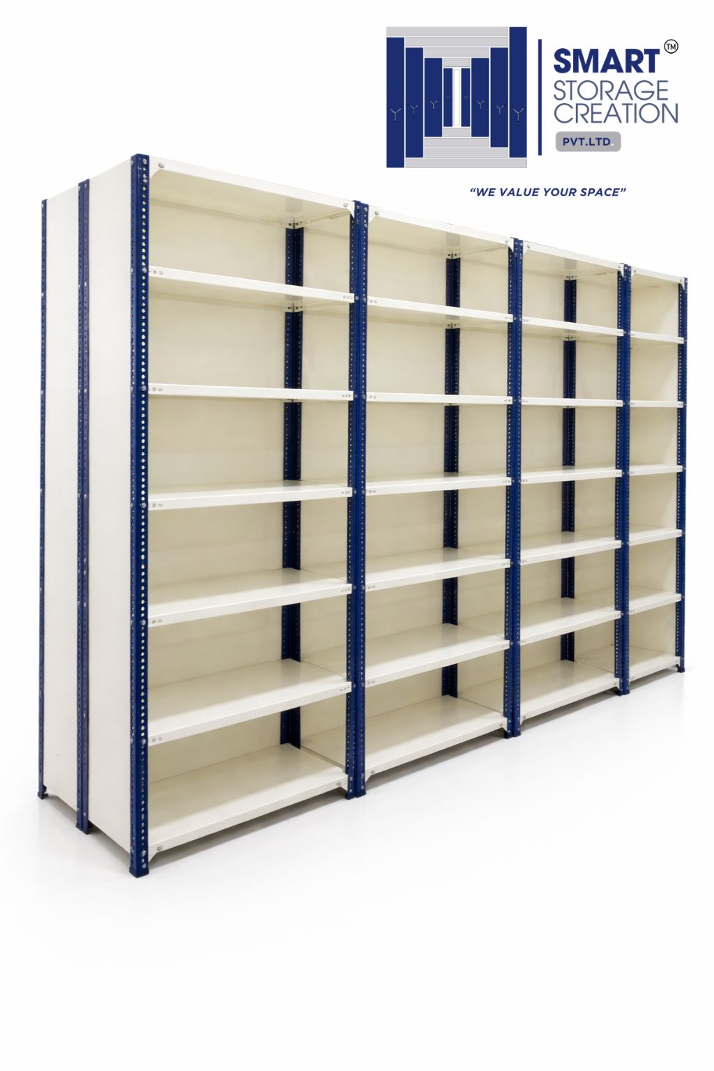 Retail Slotted Angle Storage