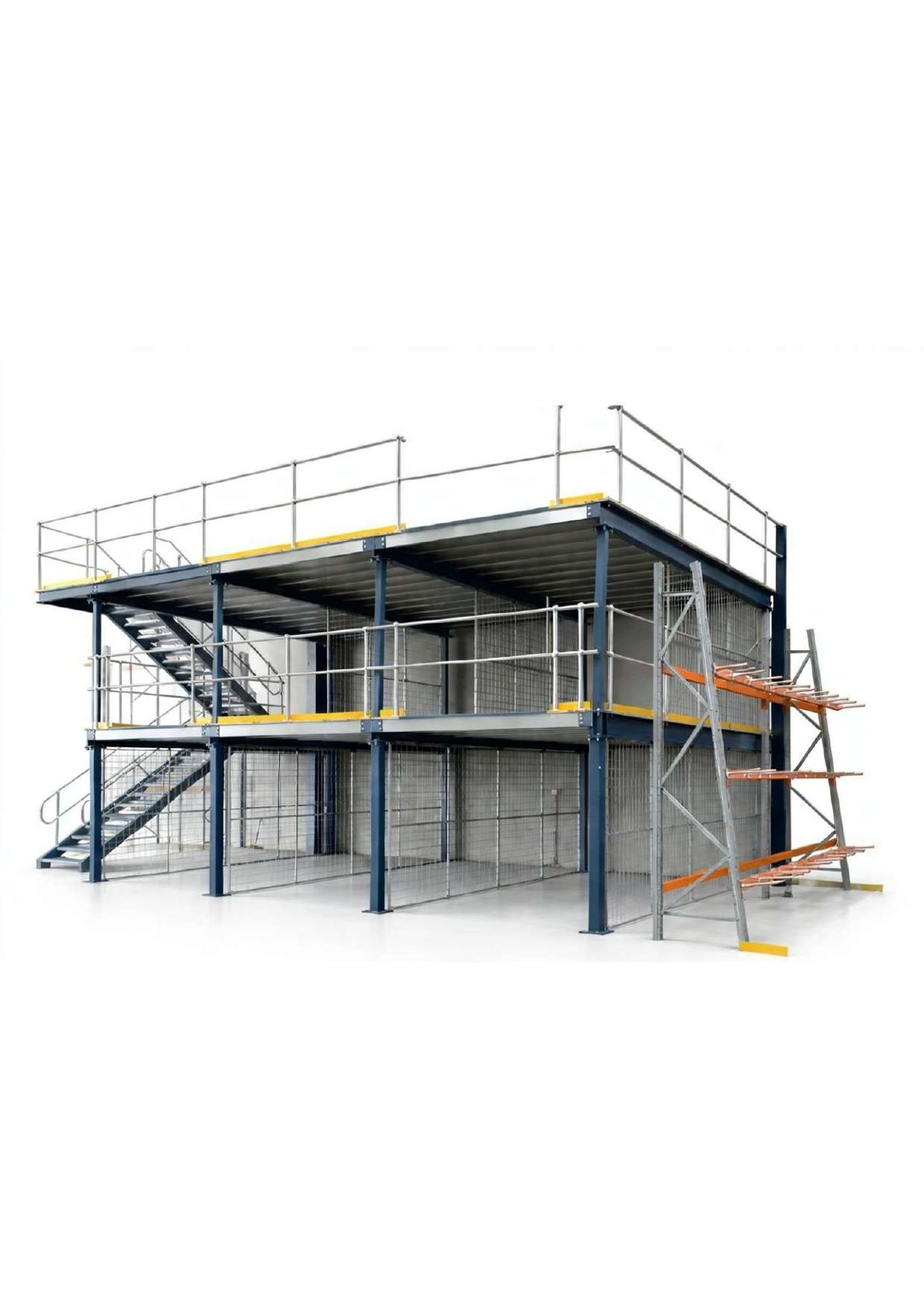 Multi-Tier Mezzanine Floors